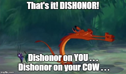 Mulan Dishonor 2